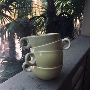 Vintage coffee mugs